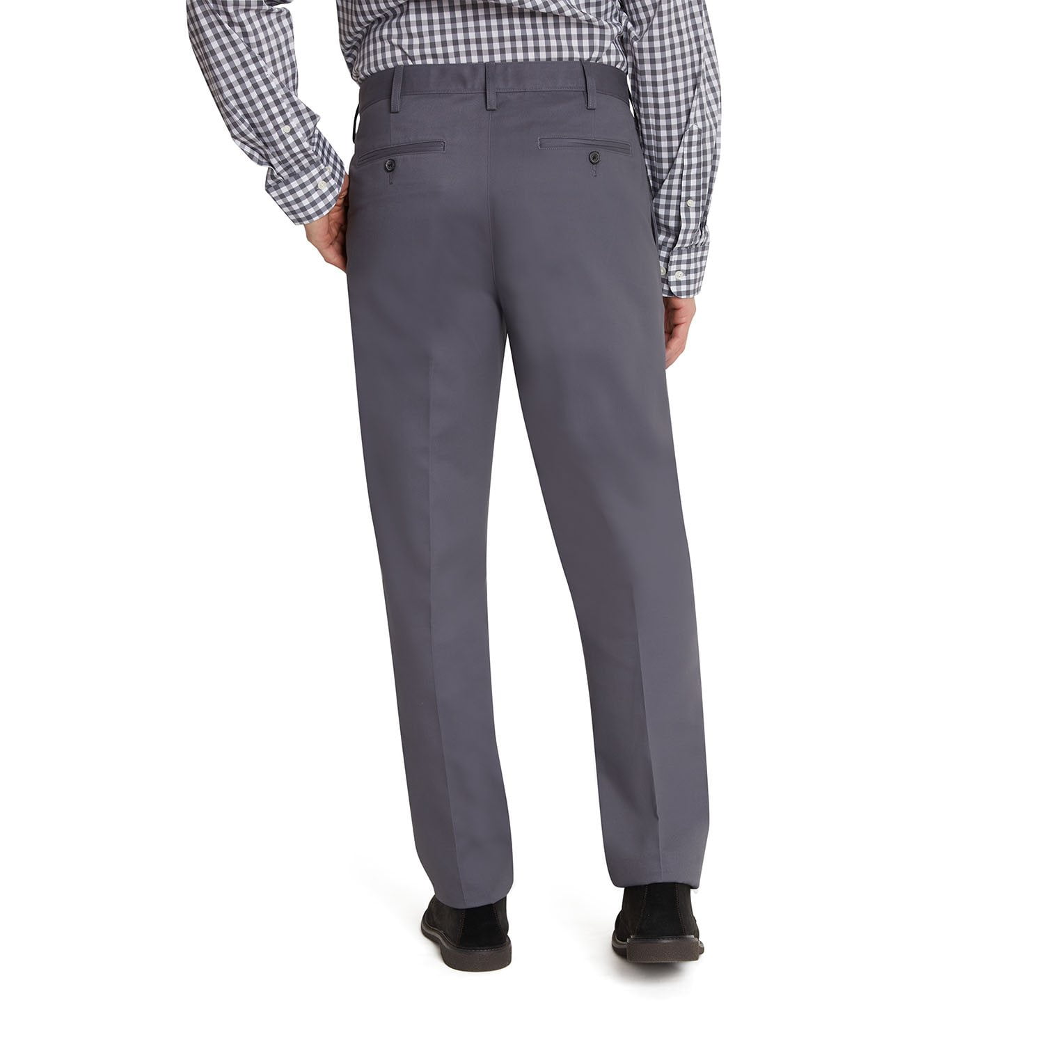 Lands' End Men's Flat Front Wrinkle Resistant Chino Pants