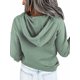 thumbnail image 3 of Worallymy Mujeres Otoño Invierno Sudadera con capucha Manga larga Color sólido Casual Prendas de vestir Jersey con capucha con bolsillo con cordón Worallymy JD735906115, 3 of 6