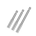 thumbnail image 1 of 3pcs Screwdriver Tip Holder Extension Bit Set Hand Tool Socket Rustproof 6.35mm Hex Rod Shank Long Handle 60/75/100/150mm 75/100/150mm, 1 of 7