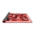 thumbnail image 2 of Ahgly Company Indoor Square Abstract Red Contemporary Area Rugs, 8' Square, 2 of 4