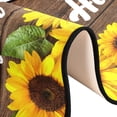 thumbnail image 4 of Custom Sunflowers Kitchen Rug Personalized Your Text on Runner Rug Doormat Bath Mat Area Rug Non-Slip Carpet for Kitchen Living Bedroom 72 x 24 Inch, 4 of 6