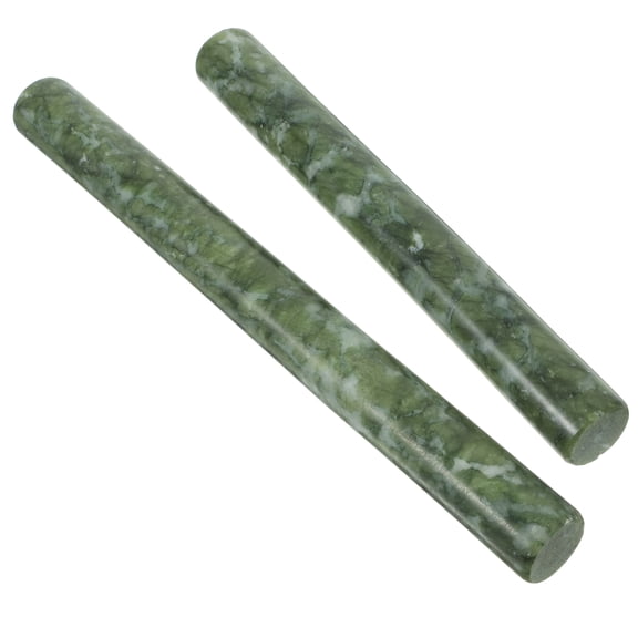 BESTYASH 2pcs Rolling Pin Natural Stone for Dough Rolling in Kitchen