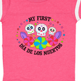 thumbnail image 4 of Inktastic My 1st Dia De Los Muertos with Sugar Skulls and Flowers Boys or Girls Baby Bodysuit, 4 of 5