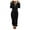 Black, variant on FAVIPT Womens Onesie Pajamas Lounge Furry Sherpa Romper,Womens Plush Hooded Jumpsuit Sherpa Fuzzy Pajamas Long Sleeve Cute Cat One Piece Onesie Winter Warm Rompers Sleepwear,Black,M