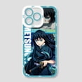 thumbnail image 1 of Funda de Anime Demon Slayer para iPhone 14, 11 Pro Max, 13, 12 Mini, XR, XS, X, 8, 7, 6, 6S Plus, SE 2020, Fundas de silicona suave transparente Fivean unisex, 1 of 2