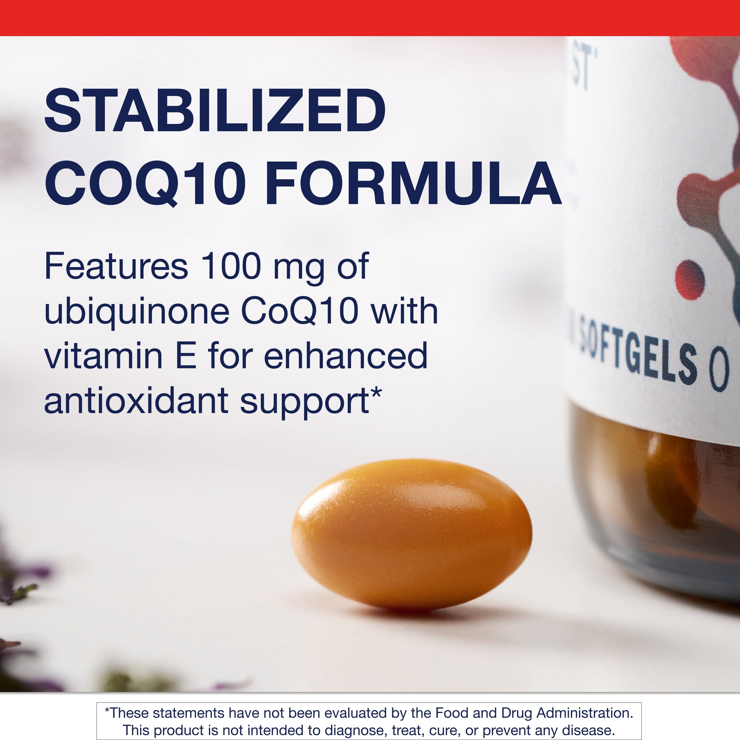 Metagenics CoQ10 ST-100 mg Coenzyme Q10 Supplement - Antioxidant as Ubiquinone - For Energy Production & Heart Function* - Non-GMO & Gluten-Free - 60 Softgels