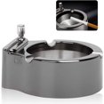 thumbnail image 1 of Retro Metal Ashtray, Multifunction Ashtray, Ashtray Lighter, Retro Metal Ashtray Lighter, Flint Lighter Ashtray, Retro Metal Ashtray Lighter, Stainless Steel Ashtray Lighter, 1 of 5
