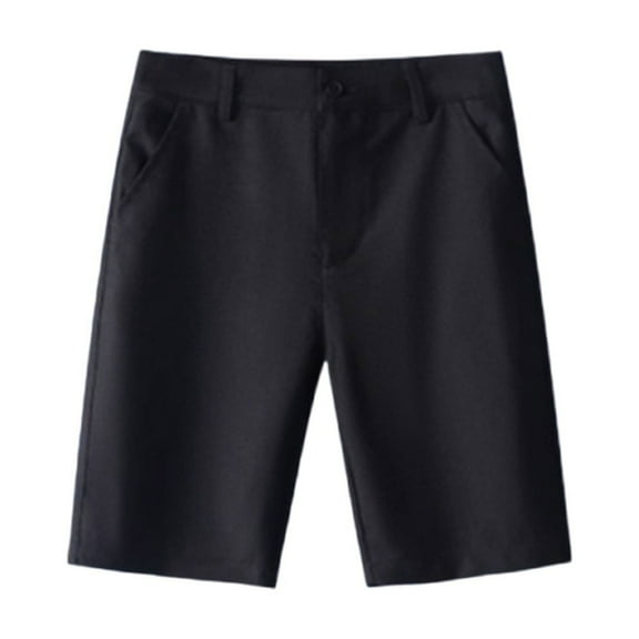 RIJOPUTY Boys Athletic Shorts Size 14-16 Shorts for Boys Uniform Shorts Going Out Shorts Boys Clothes 18-24 Months Boys 10-12 Clothes for Teen Boys, Black 10-11 Years