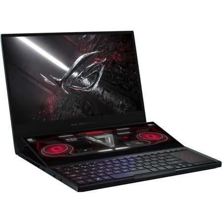 ASUS - Zephyrus Duo 15 SE GX551 15.6" Gaming Laptop - AMD Ryzen 9 - 32 GB Memory - NVIDIA AMD GeForce RTX 3080 Radeon Vega - Off Black
