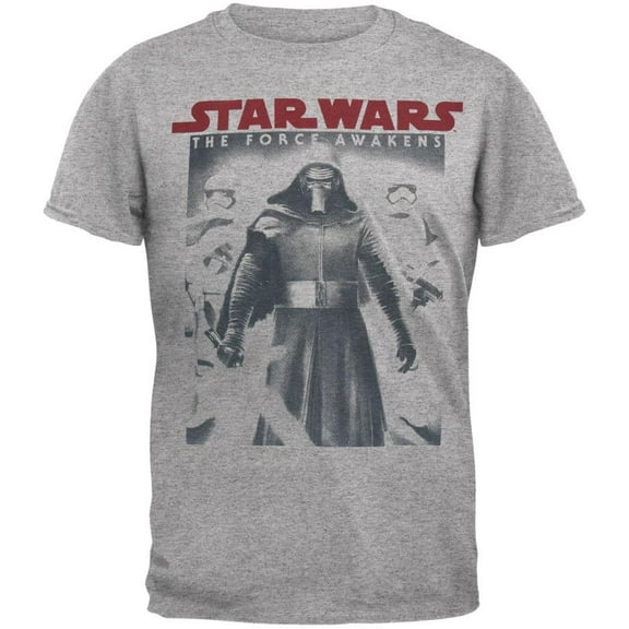Star Wars Men's Fade T-shirt XX-Large Grey