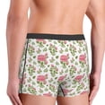 thumbnail image 3 of Goofa Rose Flowers Printed Men's Boxer Briefs Underwear, Moisture-Wicking Underwear, Trunk,Soft and Breathable Cotton Underwear-XX-Large, 3 of 9