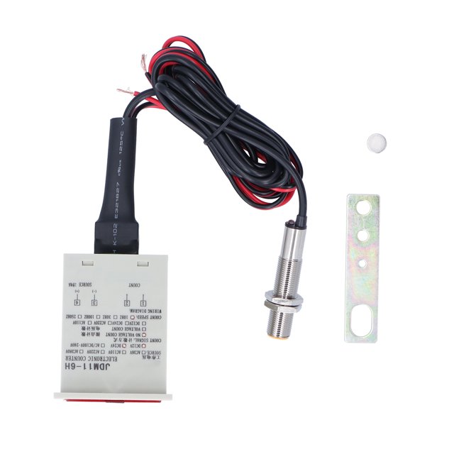Sensor Counters, Accurate Counting Less Interference JDM11-6H Digital Display Counter For Automation Control System DC12-24V,AC36V,AC110V,AC220V,AC380V