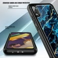 thumbnail image 2 of Nagebee Case for LG K22, LG K22 Plus, LG K32 with [Built-in Screen Protector], Full-Body Shockproof Protective Bumper Cover, Support Wireless Charging, Impact Resist Durable Case (Sapphire), 2 of 6
