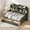 Antique Grey + Wood + Twin, variant on CHENYUEFURN With Storage With Trundle Wooden Daybeds