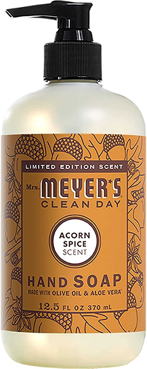 Mrs. Meyer's Dish Soap 3 Scent Variety, 1 Apple Cider, 1 Iowa Pine, 1 Acorn Spice, 1 CT