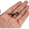 thumbnail image 3 of 20 Pieces 10 mm Screw-on Pool Cue Tips Snooker Screw-on Tips Billiards Soft Cue, 3 of 4