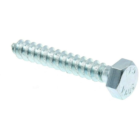 

9055591 Hex Lag Screws 5/16 in. X 2 in. A307 Grade A Zinc Plated Steel 50-Pack