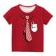 thumbnail image 3 of Niño Pequeño Camisa de Pascua Chico Manga Corta Camiseta Gráfica Cuello Redondo Crop Top para 3-14 Años Niñas Y Chico, 3 of 3