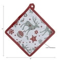 thumbnail image 2 of Cotton Pot Holder Reindeer - Set of 4, 2 of 3