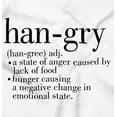 thumbnail image 2 of Hangry Definition Angry Foodie Toddler Boy Girl T Shirt Infant Toddler Brisco Brands 18M, 2 of 6