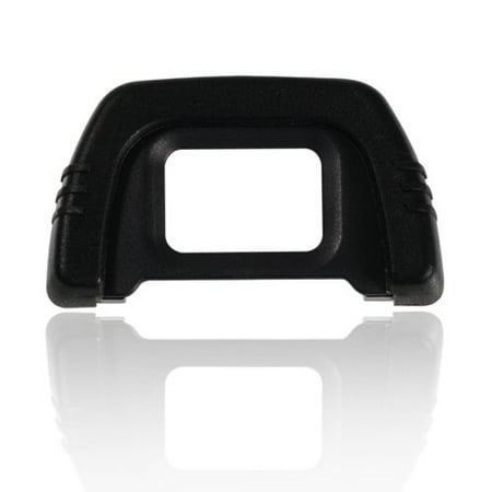 Foto&Tech Replacement Rubber DK-21 Eyecup for Nikon D750 D7000 D600 D300 D80 D90 D200 D40 Digital SLR Cameras (3 PCS Black)