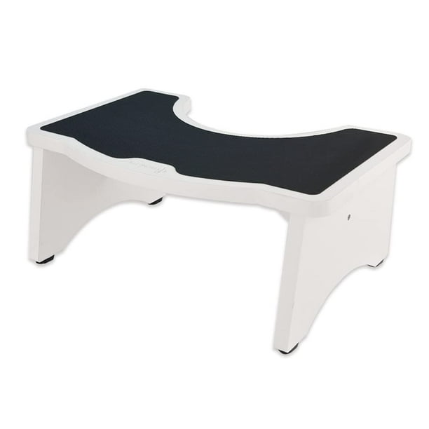 yuxinw Squatting Toilet Stool, Wood Bathroom Step Stool Squat with Anti