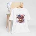 thumbnail image 5 of Western America Highland Cow 4th of July Tee, Independence Day T-shirts,, 5 of 5