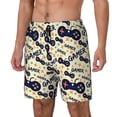 thumbnail image 2 of Balery Game Controller Mens Swim Trunks Swim Shorts for Men Quick Dry Inseam Beach Shorts with Compression Liner Pocket-X-Large, 2 of 9
