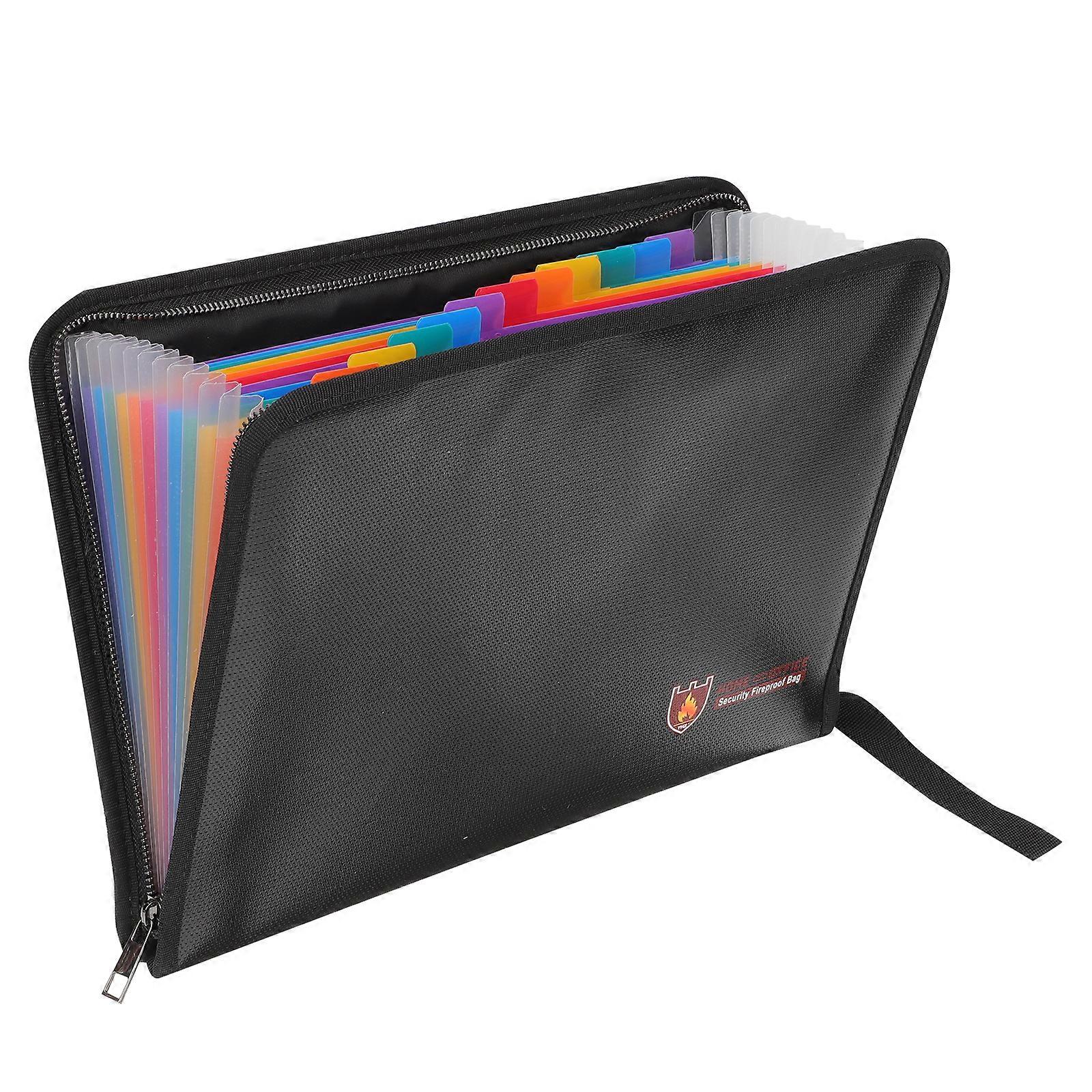 Accordion File Folder File Storage Bag Money Bag Storage Bag Organizer ...