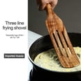thumbnail image 6 of Home Saving! Jubipavy Long Handle Spatula Wood Spatula Stir Cooking Set Kitchen Tool, 6 of 8