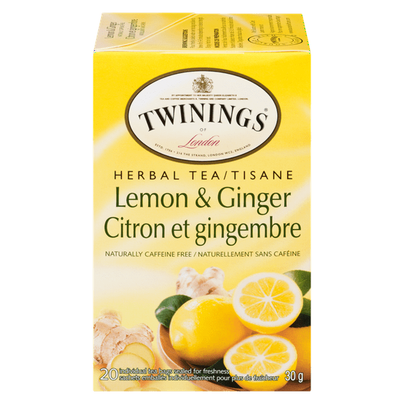 Twinings Lemon Ginger Herbal Tea