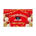 thumbnail image 1 of Bookk Graduation Season Banner With Golden And Graduation Caps Border Graduation Party Hanging And Banners (150x90cm), 1 of 5