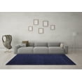 thumbnail image 3 of Ahgly Company Machine Washable Indoor Rectangle Abstract Blue Contemporary Area Rugs, 3' x 5', 3 of 4