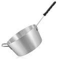 thumbnail image 4 of GRIDMANN 10 Qt Tapered Aluminum Sauce Pan with Silicone Handle, NSF Professional Cookware, 4 of 7