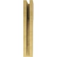 thumbnail image 4 of 3"W x 6"D x 18"H Thin Carmel Rough Cedar Woodgrain TimberThane Corbel, Primed Tan, 4 of 6