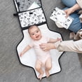 thumbnail image 4 of Disney Baby by J.L. Childress Portable Diaper Changing Station for Baby - Travel Diaper Changing Pad with Wipes Case - Mickey & Minnie Mouse, 4 of 8