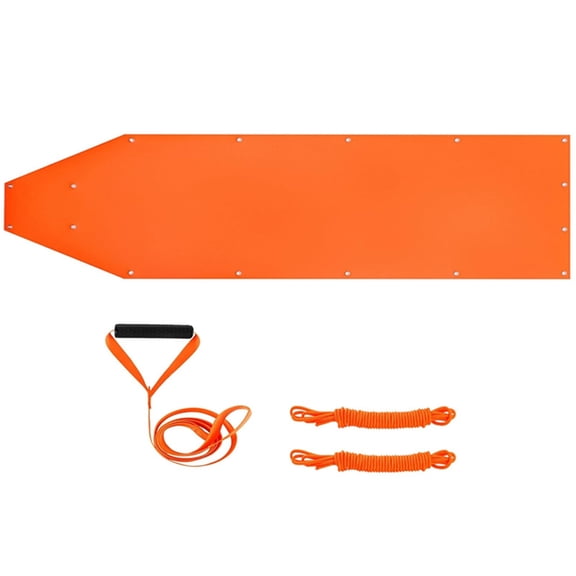 Heavy-Duty Sleds 550lb Capacity All-Terrain Game Transport with Reinforced Ropes