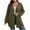 Army Green, variant on HVOBTTY Women's Fashion Clothing, Cardigan for Women, Women's Fashion Solid Color Leisure Long Sleeve Jacket Convention Cardigan Wine XXXXXL