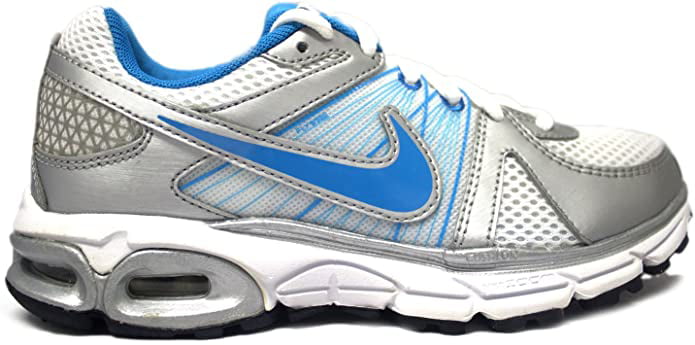 wenselijk Bewustzijn Boos worden Nike Women's Air Max Moto+ 9 Running Shoe, White/Blue/Silver, 11 B(M) US -  Walmart.com
