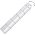thumbnail image 2 of Pill Box, Aluminum Alloy Waterproof Daily Small Pill Organizer for Outdoor Travel, Keychain Pill Holder, 2 of 8