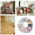 thumbnail image 3 of 100 Piezas de Tela Multicolor Patchwork de Cuadrados Paquete Acolchado Artesanía Paquete de Tela Patchwork DIY Scrapbooking, 3 of 9