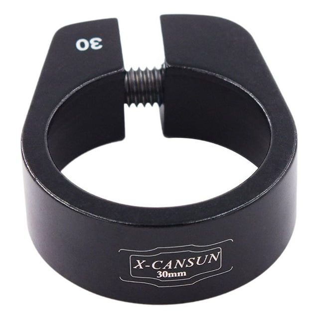 Abrazadera de tija de sillín de aleación de aluminio premium de 30 mm. Suministros directos. Reemplazo práctico. Accesorio de ciclismo de fácil instal