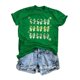 thumbnail image 3 of TaTaai Women's St. Patrick's Day Fun Print Round Neck Short Sleeve T-Shirts Casual Lightweight Soft Comfortable Tees Fashion Tops for Spring Summer Daily Wear Gift, 3 of 7