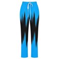 thumbnail image 3 of FAIWAD Womens Linen Pants Straight Leg Loose Drawstring Sweatpants Summer Plus Size Lounge Joggers Pants, 3 of 4