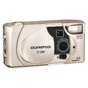 Olympus CAMEDIA D-380 - Digital camera - compact - 2.0 MP - black, metallic silver