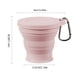 thumbnail image 5 of Plegable 180 Ml Con Tapa Retráctil Portátil Silicona para Viajes () Rosa, 5 of 5