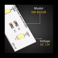 thumbnail image 5 of 2PCS SW-BX02B Placa de Luz LED de Repuesto para Refrigerador ZBE2350HCA Barra de Luz SW-BX02B, 5 of 5