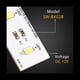 thumbnail image 5 of 2PCS SW-BX02B Placa de Luz LED de Repuesto para Refrigerador ZBE2350HCA Barra de Luz SW-BX02B, 5 of 5