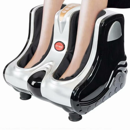 Smart Kneading Rolling Vibration Shiatsu Foot Calf Leg Massager 110V US Plug
