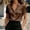 Coffee, variant on Womens Short Sleeve Blouse, Collared Satin Flowy Drape Business Top Black XXL